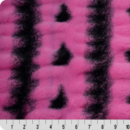 Luxe Cuddle Milan Luca Think Pink  Fabric per yard