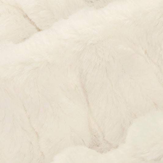 Luxe Cuddle Milan Natural 58" - 60" Fabric per yard