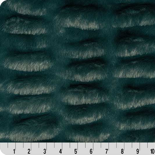 Luxe Cuddle Milan Spruce  Fabric per yard