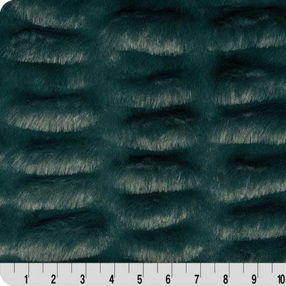 Luxe Cuddle Milan Spruce  Fabric per yard