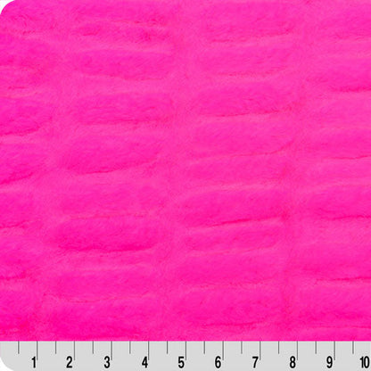Luxe Cuddle Milan Think Pink  Fabric per yard