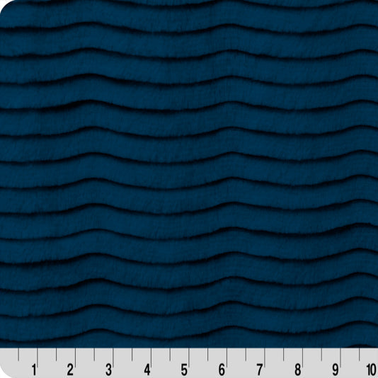 Luxe Cuddle Oceana Dark Sea 58" - 60" Fabric per yard