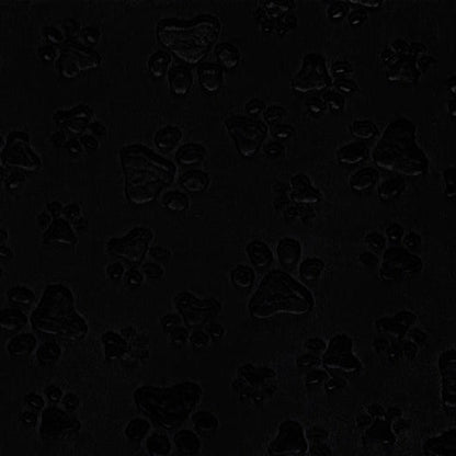 Luxe Cuddle Paws Black 58" - 60" Fabric per yard