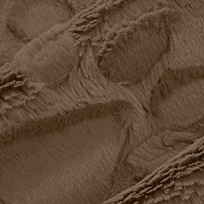 Luxe Cuddle Paws Truffle 58" - 60" Fabric per yard