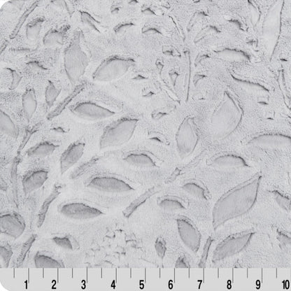 Luxe Cuddle Poppy Alloy 58" - 60" Fabric per yard