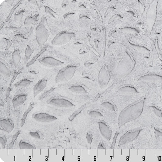 Luxe Cuddle Poppy Alloy 58" - 60" Fabric per yard