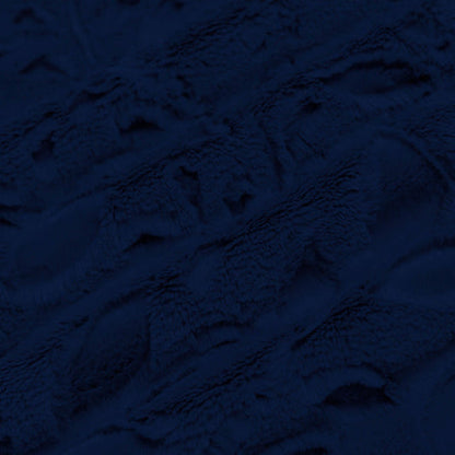 Luxe Cuddle Poppy Navy 58" - 60" Fabric per yard