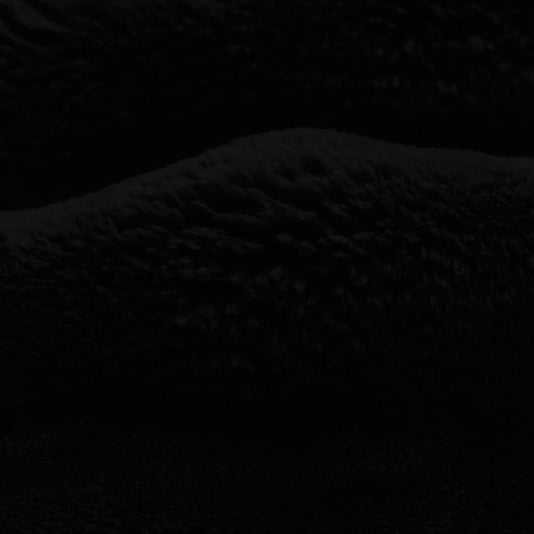 Luxe Cuddle Powderpuff Black 58" - 60" Fabric per yard