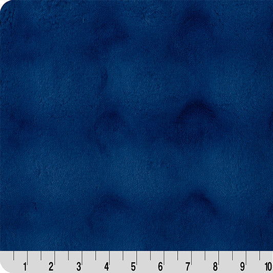 Luxe Cuddle Powderpuff Midnight 58" - 60" Fabric per yard