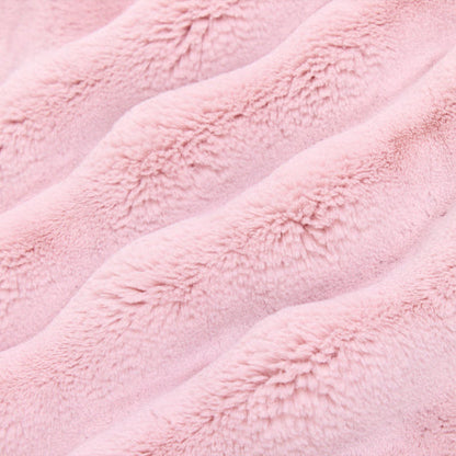 Luxe Cuddle Powderpuff Rosewater 58" - 60" Fabric per yard