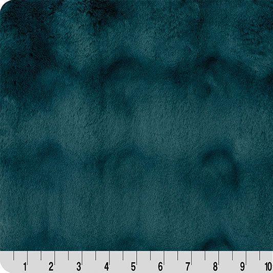 Luxe Cuddle Powderpuff Spruce 58" - 60" Fabric per yard
