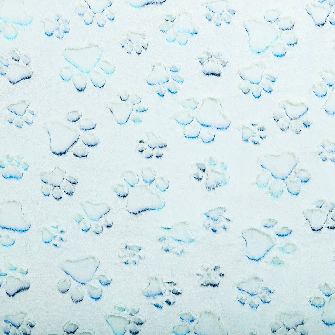 Luxe Cuddle Prism Paws Nautical Blue 58" - 60" Fabric per yard