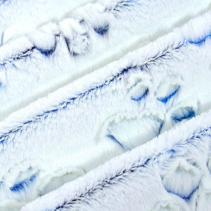 Luxe Cuddle Prism Paws Nautical Blue 58" - 60" Fabric per yard