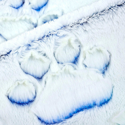 Luxe Cuddle Prism Paws Nautical Blue 58" - 60" Fabric per yard