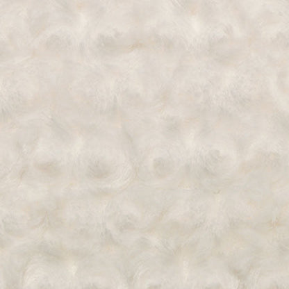 Luxe Cuddle Rose Ivory 58" - 60" Fabric per yard