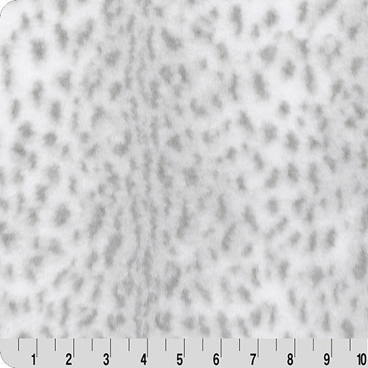 Silver Luxe Cuddle Savanna 58"/60" Fabric per yard