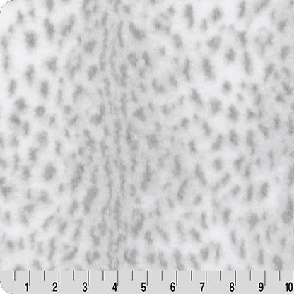 Silver Luxe Cuddle Savanna 58"/60" Fabric per yard