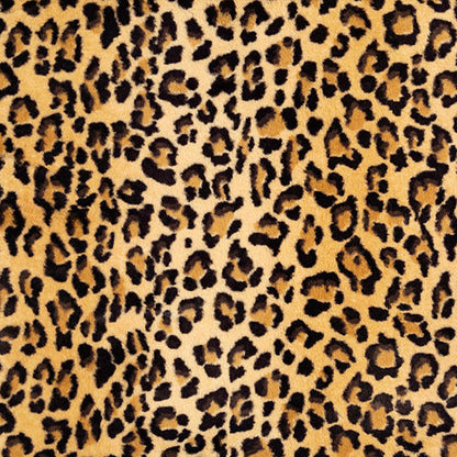 Sand Luxe Cuddle Seal Leopard 58"/60" Fabric per yard