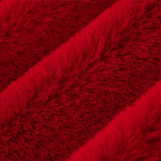 Luxe Cuddle Seal Cardinal 58"/60" Fabric per yard