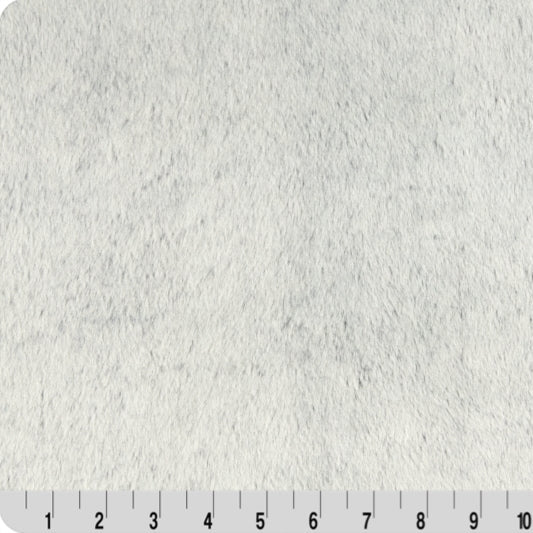 Blue Fog Luxe Cuddle Snow Bunny 58"/60" Fabric per yard