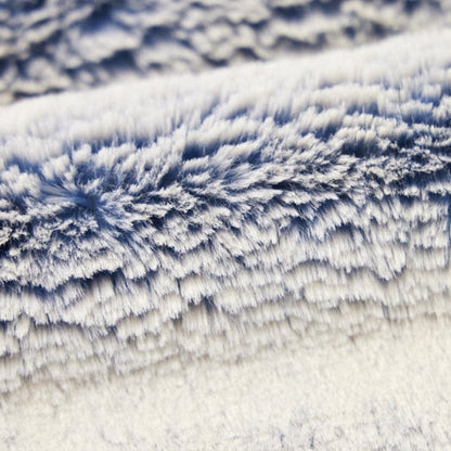 Blue Fog Luxe Cuddle Snow Bunny 58"/60" Fabric per yard