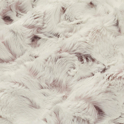 Luxe Cuddle Snowy Owl Elderberry 58" - 60" Fabric per yard