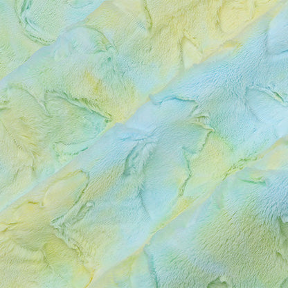 Lemon Fizz Luxe Cuddle Sorbet Butterfly 58"/60" Fabric per yard