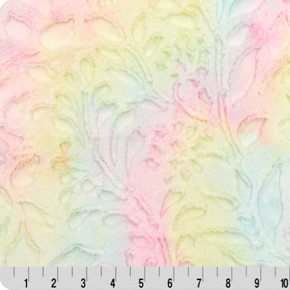 Luxe Cuddle Sorbet Poppy Pastel 58" - 60" Fabric per yard