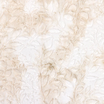 Luxe Cuddle Sorbet Poppy Pearlized 58" - 60" Fabric per yard