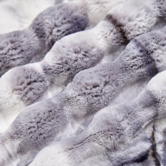 Luxe Cuddle Sorbet Powderpuff Alloy 58" - 60" Fabric per yard