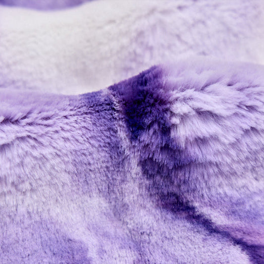 Luxe Cuddle Sorbet Powderpuff Bellflower 58" - 60" Fabric per yard