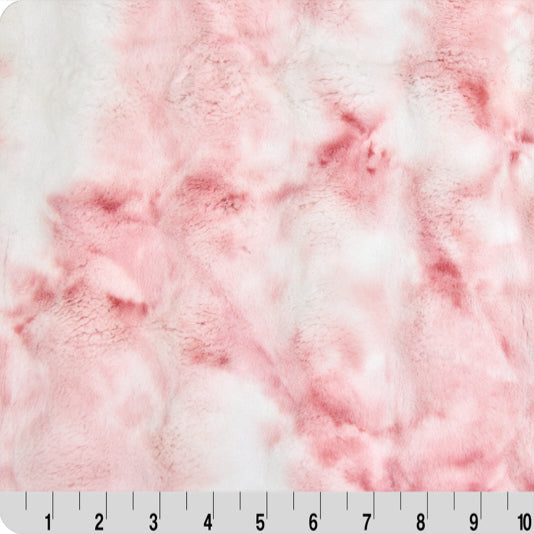 Luxe Cuddle Sorbet Powderpuff Rosewater 58" - 60" Fabric per yard
