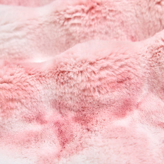 Luxe Cuddle Sorbet Powderpuff Rosewater 58" - 60" Fabric per yard