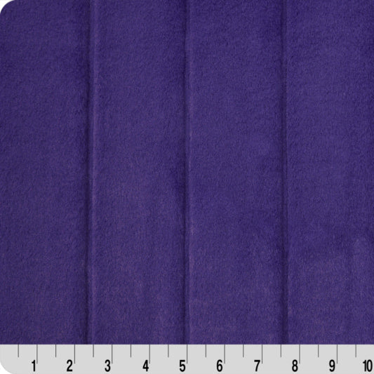 Luxe Cuddle Sydney Eggplant 58" - 60" Fabric per yard