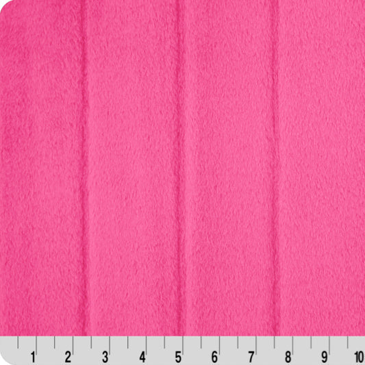 Luxe Cuddle Sydney Fuchsia 58" - 60" Fabric per yard