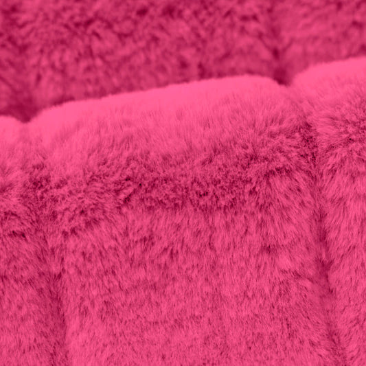 Luxe Cuddle Sydney Fuchsia 58" - 60" Fabric per yard