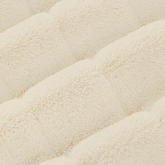 Luxe Cuddle Sydney Natural 58" - 60" Fabric per yard