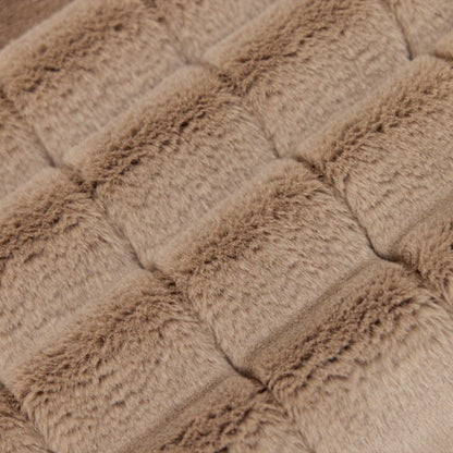 Luxe Cuddle Sydney Simply Taupe 58" - 60" Fabric per yard