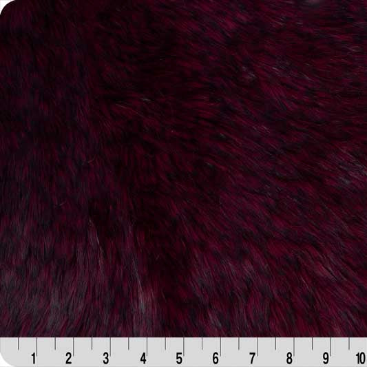 Luxe Cuddle Teddy Cherry Bear 58"/60" Fabric per yard