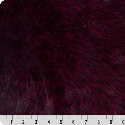 Luxe Cuddle Teddy Cherry Bear 58"/60" Fabric per yard