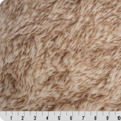 Luxe Cuddle Teddy Honey Bear 58"/60" Fabric per yard