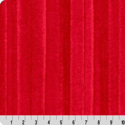 Luxe Cuddle Vienna Cardinal" 58" - 60" Fabric per yard