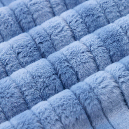 Luxe Cuddle Vienna Denim 58" - 60" Fabric per yard