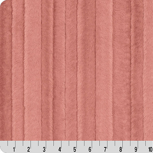 Luxe Cuddle Vienna Desert Rose 58" - 60" Fabric per yard