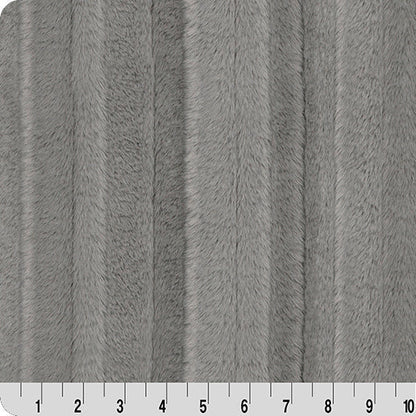 Luxe Cuddle Vienna Graphite 58" - 60" Fabric per yard