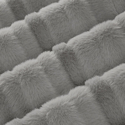 Luxe Cuddle Vienna Graphite 58" - 60" Fabric per yard
