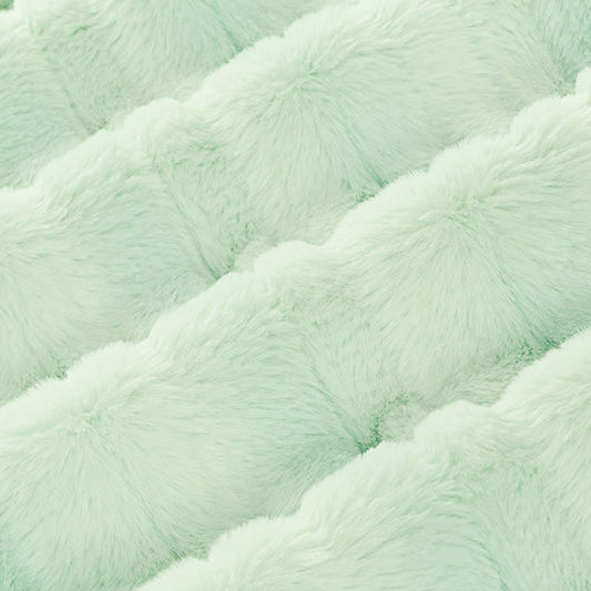Luxe Cuddle Vienna Ice 58" - 60" Fabric per yard