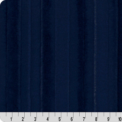 Luxe Cuddle Vienna Navy 58" - 60" Fabric per yard