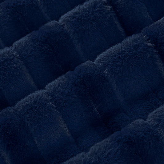 Luxe Cuddle Vienna Navy 58" - 60" Fabric per yard
