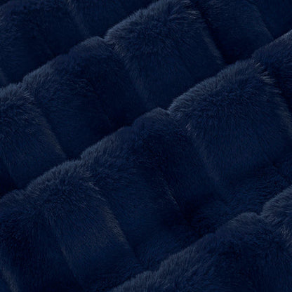 Luxe Cuddle Vienna Navy 58" - 60" Fabric per yard